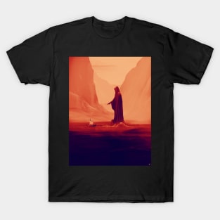 Right Place, Right Time - Fantasy Art Digital Painting T-Shirt